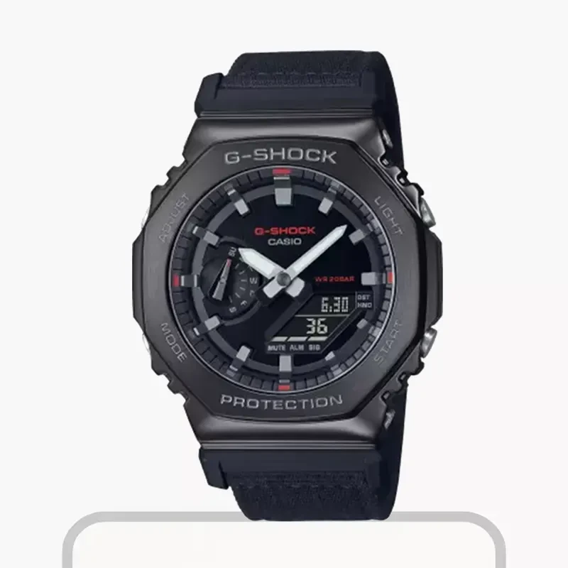 Casio G-Shock Men’s  Metal Clad Black Dial Watch | GM-2100CB-1A